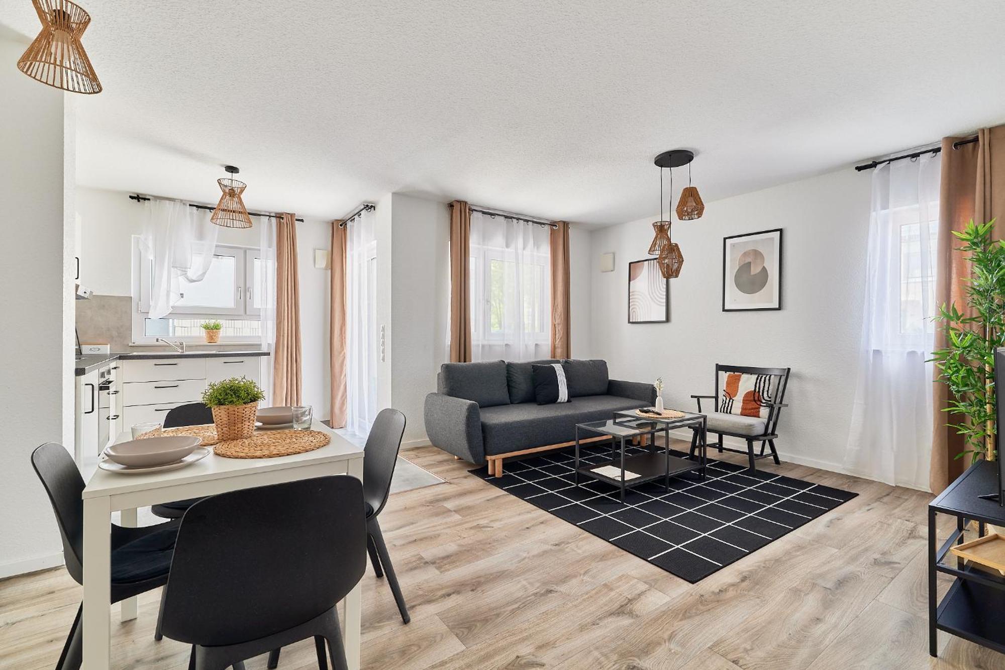 Elegantes 2 Zimmer Apartment Neubau Top Lage Mannheim Bagian luar foto