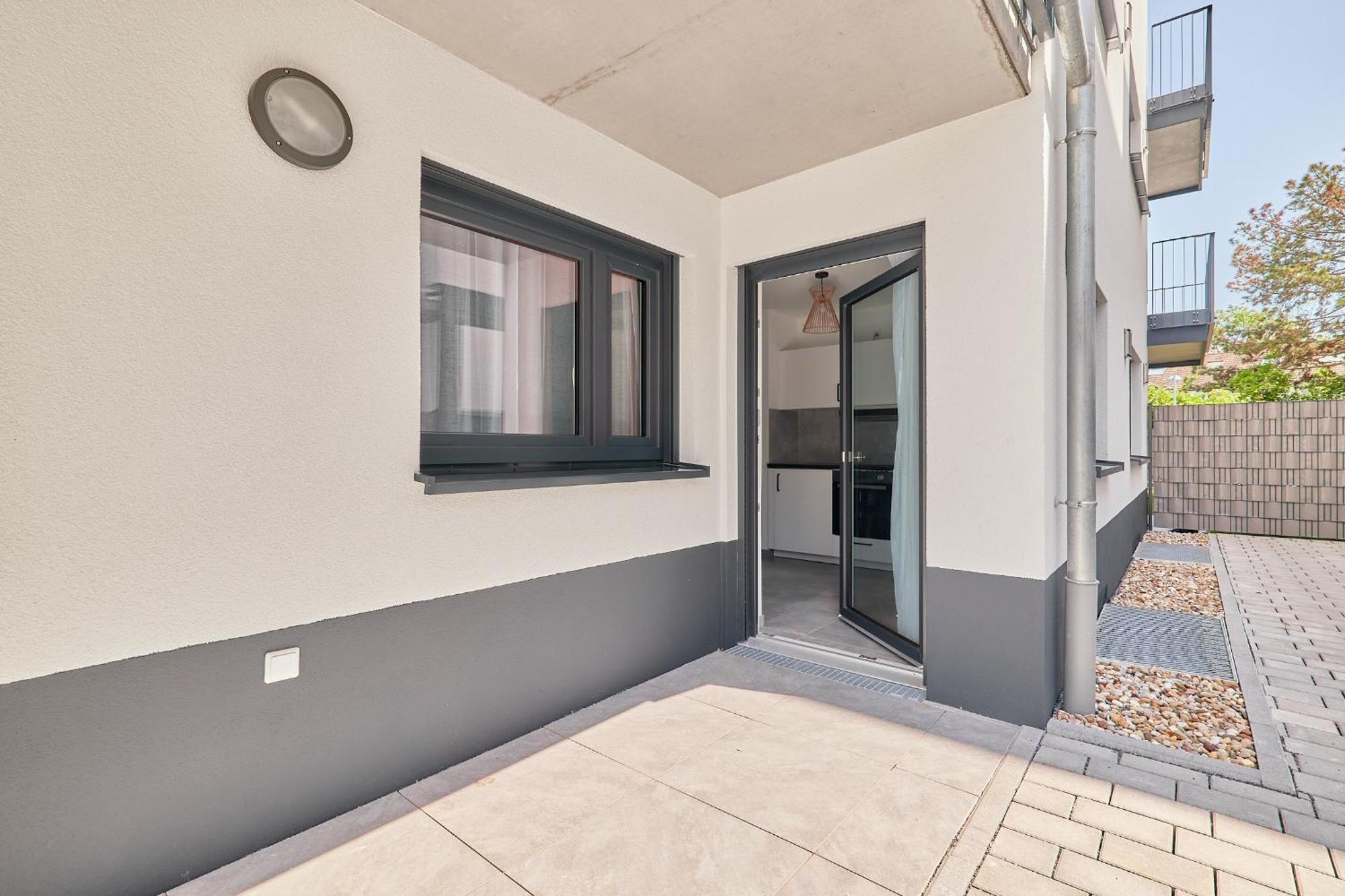 Elegantes 2 Zimmer Apartment Neubau Top Lage Mannheim Bagian luar foto