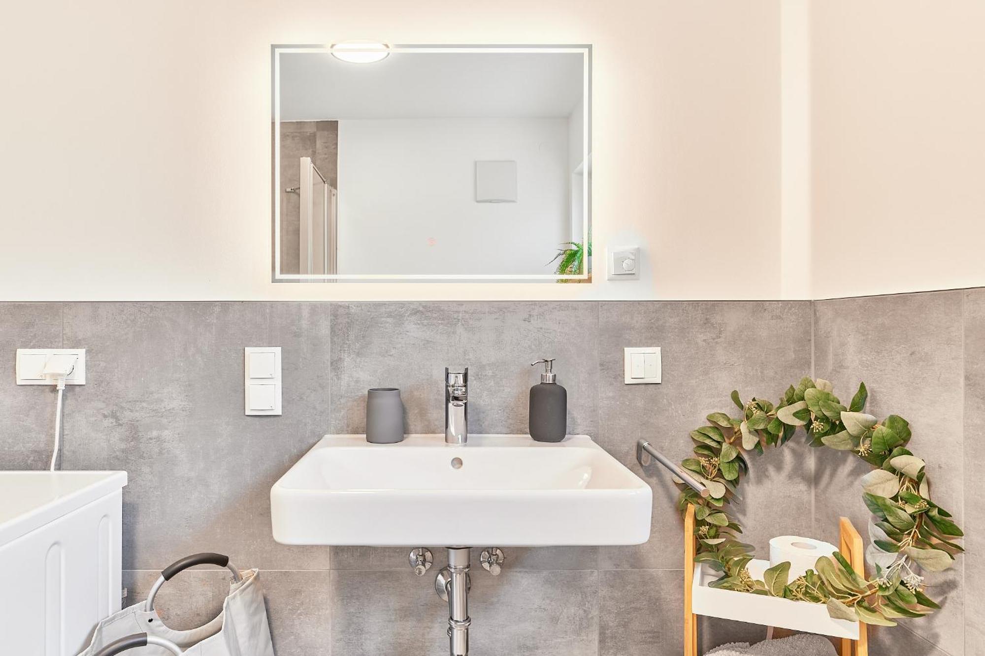 Elegantes 2 Zimmer Apartment Neubau Top Lage Mannheim Bagian luar foto